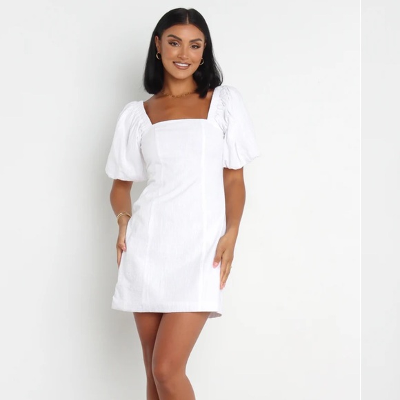 Petal & Pup: SNDYS Everday Tuscany Dress in White NWT Size Large - Picture 2 of 9